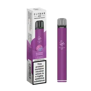 Blueberry Raspberry Elf Bar 600 Prefilled Pod Kit